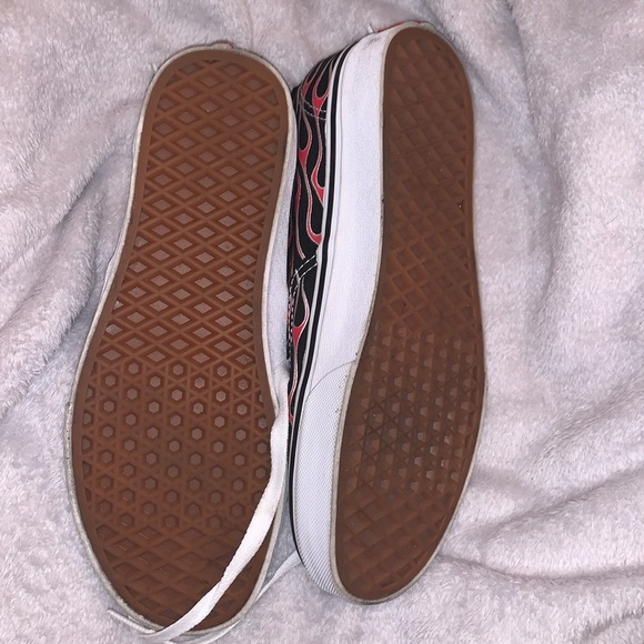 Flames Mash Up Vans - Picture 8 of 8